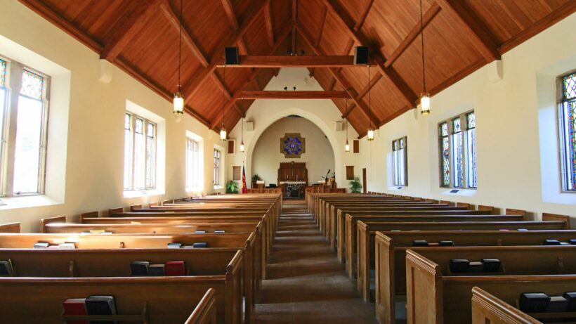 Church chapel interior